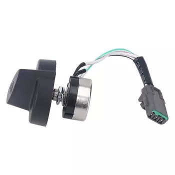 Переключатель ручки двигателя дроссельной заслонки из легированной стали ABS, хороший контакт, ручка двигателя дроссельной заслонки для Kato HD308 HD512 3 E