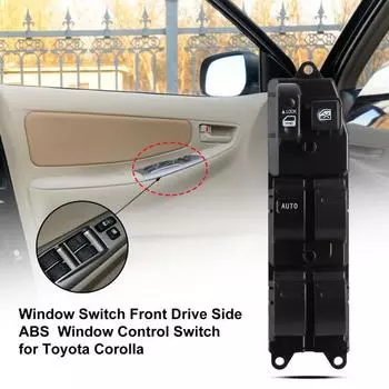Переключатель стеклоподъемника переднего привода ABS 84820-12480 Переключатель управления стеклоподъемником