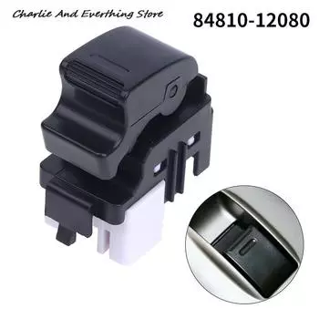Переключатель управления электрическим стеклоподъемником со стороны пассажира, совместимый с Toyota Camry Corolla RAV4 Matrix 84810-12080, автомобильный аксессуар