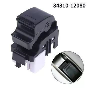 Переключатель управления электрическим стеклоподъемником со стороны пассажира, совместимый с Toyota Camry Corolla RAV4 Matrix 84810-12080, автомобильный аксессуар