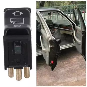 Переключатель управления окном, профессиональный эргономичный дизайн, черная главная кнопка окна, прямая замена 1268206310