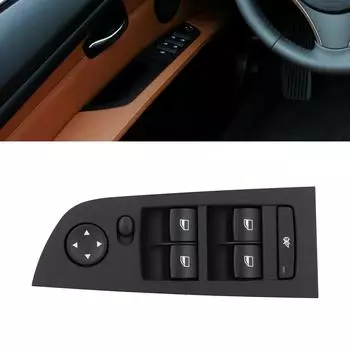 Переключатель управления стеклоподъемниками 61319217329, сменный, подходит для 3 серии E90 E91, кнопка переключателя стеклоподъемника, переключатель управления стеклоподъемником