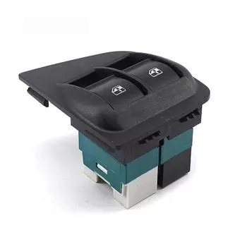 Переключатель управления стеклоподъемником передний левый для Fiat Doblo седан 1192232005-2010, 735417033