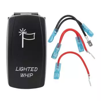 Переключатель UTV Rocker Switch 12 В 24 В 5PIN On Off LED Toggle Switch Replacement для квадроциклов Polaris RZR ATVs Cars Trucks