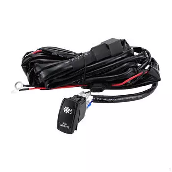Переключатель жгута проводов вентилятора охлаждения, водонепроницаемое реле UTV Plug Play для обслуживания