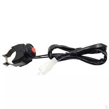 Переключатель звукового сигнала, стартер/обгонный фонарь для питбайка ATV 7/8 руль красный