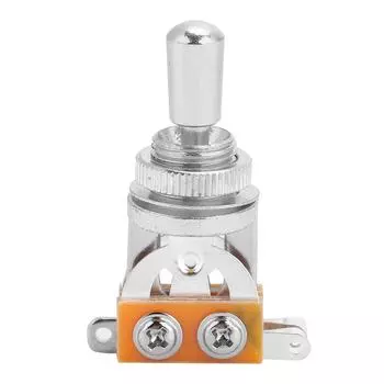 Переключатели 3-позиционный селектор звукоснимателей для электрогитары LP, инструмент, аксессуар (Серебряный)