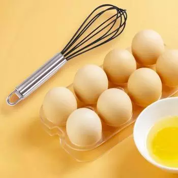 Перемешивание яиц без запаха, термостойкий, легкий, полезный, воздушный блендер с хорошей рукояткой для приготовления пищи 8Inch чёрный