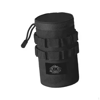 Переноска для бутылок с водой для приключений на открытом воздухе S чёрный