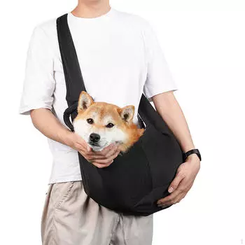 Переноска для домашних животных, мягкая сумка для переноски, сумка на плечо для собак и кошек для ежедневных прогулок в парке светло-коричневого