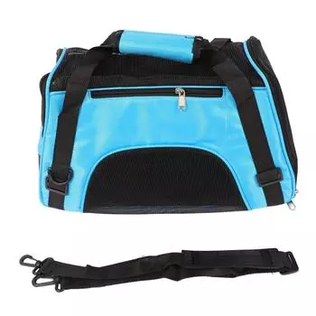 Переноска для домашних животных, портативная, легкая, вместительная, дышащая, сетчатая, складная, для кошек