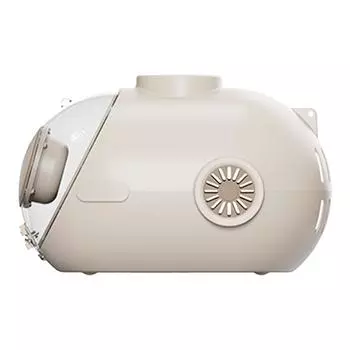 Переноска для кошек Space Capsule, дышащая, 24 л, большая, портативная, на одно плечо, для переноски кошек 24L 40x30x20cm / 15.7x11.8x7.9in коричневый