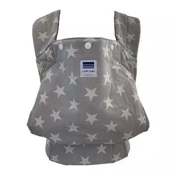 Переноска для младенцев Carifree Colors Gray Star Baby, которую можно использовать после переноски шеи, произведена в Японии, сертифицирована по стандарту Atex, для сидения, с возможностью переноски на спине, Япония,