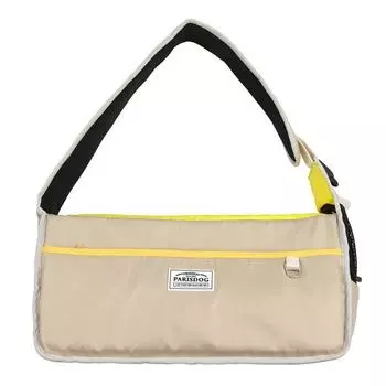 Переноска для щенков Paris Look at Me, слингбэк, бежевый, M (42 х 16..., 1 шт., Корейский шампунь для домашних животных