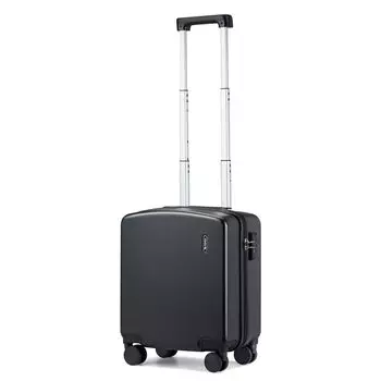 переноска S и малогабаритная переноска бесшумная на 2 ночи и 3 ролика, которые могут вращаться прочный и материал ПК [Ханке] 16-дюймовый корпус, размер, сверхлегкий чемодан,