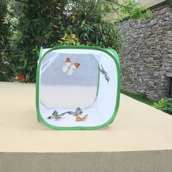 Переносная клетка для обитания бабочек и насекомых, клетка для разведения насекомых