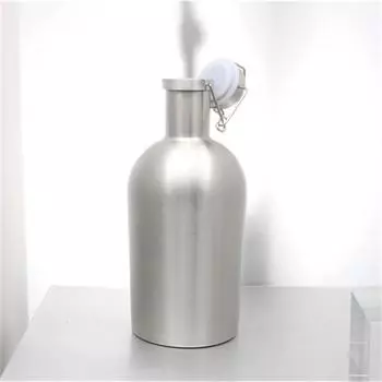 Переносная пивная бочка на открытом воздухе Изолированная винная бутылка Винный набор Бутылка для розлива крафтового ликера Чайник Байцзю из нержавеющей стали