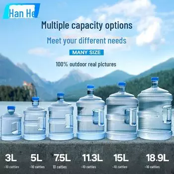 Переносное наружное ведро для воды Hanhe: Идеально подходит для кемпинга и хранения питьевой воды