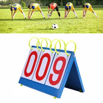 Переносное табло для командных игр в футболе, волейболе и бейсболе Four Digit number