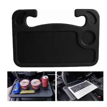 Переносной автомобильный столик для еды, работы, автомобиля, напитков, еды, подставка для кофе, поднос, настольная подставка для ноутбука в машину, стол