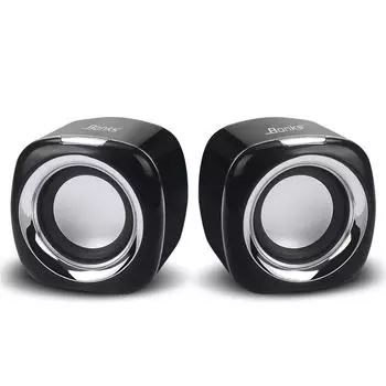 Переносной басовый сабвуфер Проводной стереодинамик Музыкальный проигрыватель Компьютерный динамик Аудиоколонки white