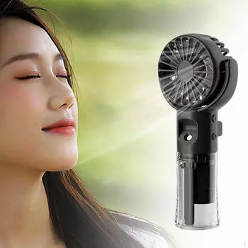 Переносной вентилятор для улицы белый