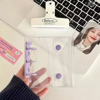 Переплет фотоальбом Kpop держатель для фотокарточек Idol Card Collect Book Переплет фотокарточек Kpop альбомы Kpop Card Binder