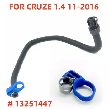 Перепускной шланг охлаждающей жидкости от выпускного отверстия к резервуару для Cruze 1.4 2011-2016 # 13251447