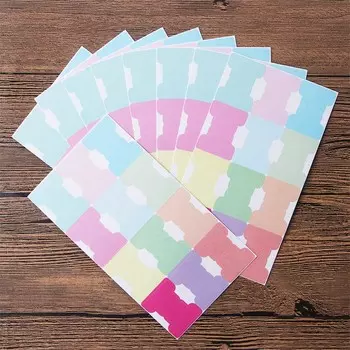 Переставляемая наклейка индексной этикетки Индексная вкладка Флажки Страницы книги Маркеры Самоклеящиеся бумажные вкладки