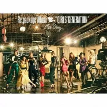 Переиздание альбома Girls Generation The Boys [cd+dvd+36p Photo Book] Ограниченный тираж