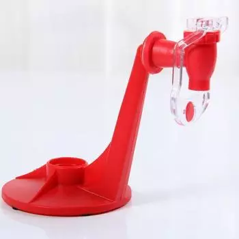 Перевернутая машина для питья колы, домашняя портативная машина для питья, креативный перевернутый инструмент для питья, пузырчатая сумка красный