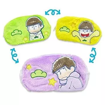 Перевернутый двусторонний мешочек Matsu Osomatsu-san 3-сторонний (Ичимацу/Чоромацу/Дзюшимацу)