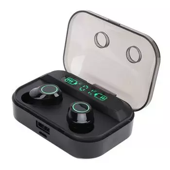 Переводчик Наушники 144 Онлайн Язык Беспроводной Переводчик Наушники с Приложением Функция Музыкального Звонка чёрный