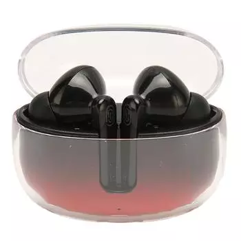 Переводчик языка Наушники Bluetooth 5.3 144 онлайн-языка Интеллектуальное шумоподавление Беспроводное устройство-переводчик Черный Красный