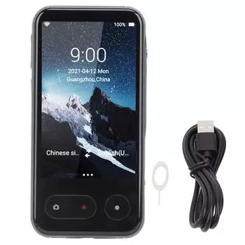 Переводчик языков Многофункциональный 138 языков Перевод Офлайн-перевод Двойной микрофон Шумоподавление