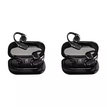 Переводчик языков Наушники Bluetooth-совместимые 5.4 Переводчик в реальном времени(черный)