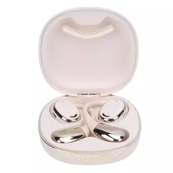 Переводчик языков Наушники-вкладыши 144 языка Устройство для онлайн-перевода Музыка и звонки Bluetooth бежевый