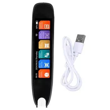 Переводчик Ручка для чтения Ручка для дислексии Устройство преобразования текста в речь OCR Цифровая ручка-ридер Беспроводной переводчик