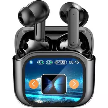 Переводчик с помощью искусственного интеллекта Наушники с сенсорным ЖК-экраном для 144 языков Наушники-переводчики для путешествий и бизнеса Наушники для обучения переводу