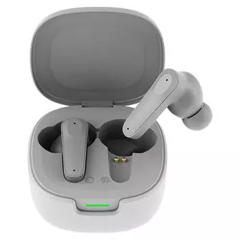 Переводчик в реальном времени с искусственным интеллектом Наушники Bluetooth-совместимые 5.4 голосовой переводчик(серый)