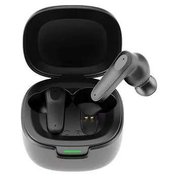 Переводчик в реальном времени с искусственным интеллектом Наушники Bluetooth-совместимые 5.4 голосовой переводчик(черный)