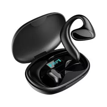 Переводимая Bluetooth-гарнитура 144 языка Перевод в реальном времени Гарнитура Интеллектуальный голосовой перевод Наушники Беспроводная гарнитура для перевода One Size чёрный