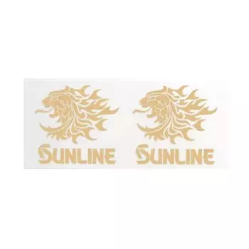 Переводная наклейка SUNLINE Sunline Lion ST6001, золото, размер 112 мм x 125 мм, прибл.. Прибл. золотой