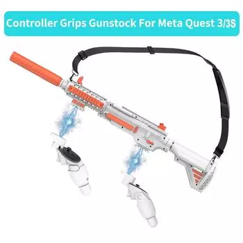 Перезагрузка Доступный кронштейн VR Аксессуары Подарочные магнитные VR Игры Винтовка Пистолет Ложе для Meta Quest 3S/3 Обновление VR Игровой опыт