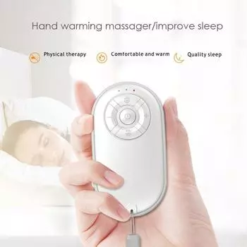 Перезаряжаемая электрическая грелка для рук с быстрым нагревом, портативная многоразовая карманная грелка, подарки для спорта на открытом воздухе для мужчин и женщин