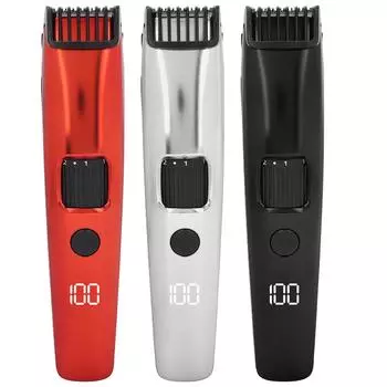 Перезаряжаемая электрическая машинка для стрижки волос, бытовой портативный триммер для стрижки волос, машина для стрижки волос Black