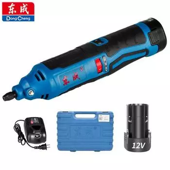 Перезаряжаемая электрическая шлифовальная головка Dongcheng DCSJ10E, регулируемая скорость, внутренний станок для прямолинейного шлифования, электрический шлифовальный станок DCSJ10E