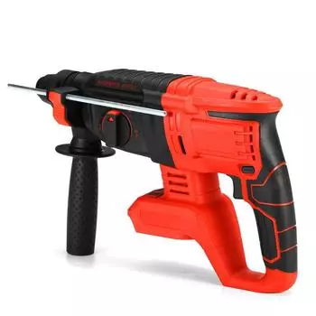 Перезаряжаемая бесщеточная аккумуляторная перфораторная дрель с функцией удара, 10000 ударов в минуту, электрическая ударная дрель для аккумулятора Makita 18 В красный