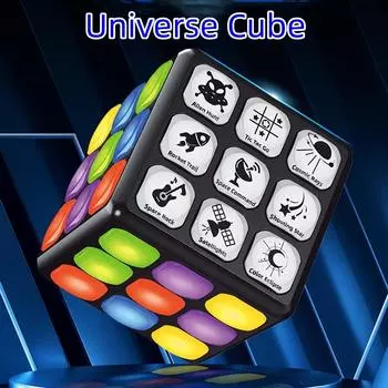 Перезаряжаемая игровая активность Cube 9 забавная развивающая игрушка для развития памяти мозга подарки на день рождения
