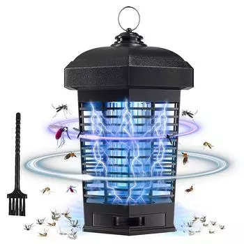 Перезаряжаемая лампа-ловушка для внутреннего и наружного использования чёрный